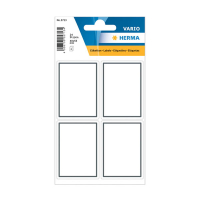 Herma 5713 boeketiketten 40 x 55 mm wit/grijs (24 etiketten) 5713 230929