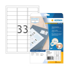 Herma 8837 inkjet etiketten A4 63,5 x 25,4 mm wit (825 etiketten) 230820 - 1