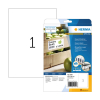 Herma Power 10911 extra sterke etiketten 210 x 297 mm wit (25 etiketten)