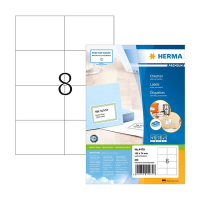 Herma Premium 4470 permanent hechtende etiketten A4 105 x 74 mm wit (800 etiketten) 4470 238470