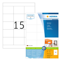 Herma Premium 4618 permanent hechtende etiketten A4 70 x 50,8 mm wit (3.000 etiketten) 4618 230582