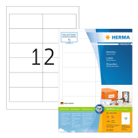 Herma Premium 4623 permanent hechtende etiketten A4 97 x 42,3 mm wit (2.400 etiketten) 4623 230585
