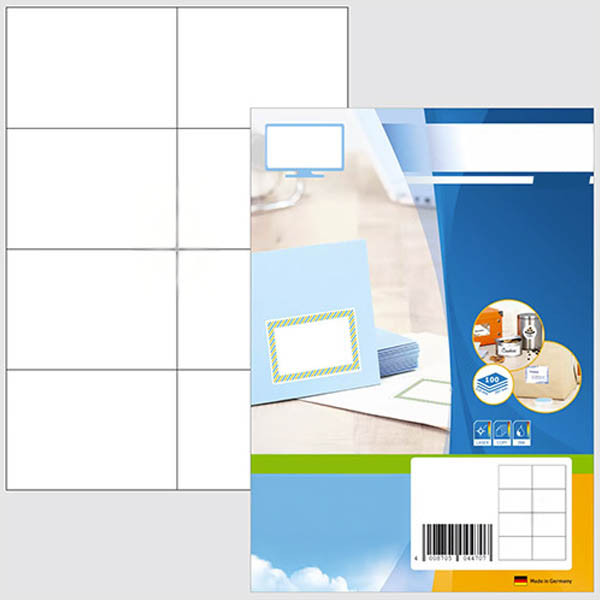 Herma Premium 5062 permanent hechtende etiketten A4 105 x 74 mm wit (200 etiketten) 5062 230411 - 2