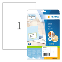 Herma Premium 8637 permanent hechtende etiketten A4 210 x 297 mm wit (10 etiketten) 8637 230542