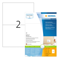 Herma Premium 8691 permanent hechtende etiketten A5 148 x 105 mm wit (800 etiketten) 8691 230537
