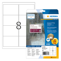 Herma Special 8331 extreem sterk hechtende weervaste folie-etiketten wit A4 99,1 x 67,7 mm (200 etiketten) 8331 230530