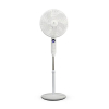 HomeVero HV-SF45RC ventilator staand wit met afstandsbediening en timer 828219 - 1