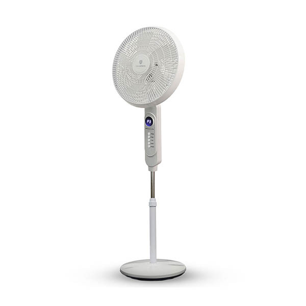 HomeVero HV-SF45RC ventilator staand wit met afstandsbediening en timer 828219 - 2