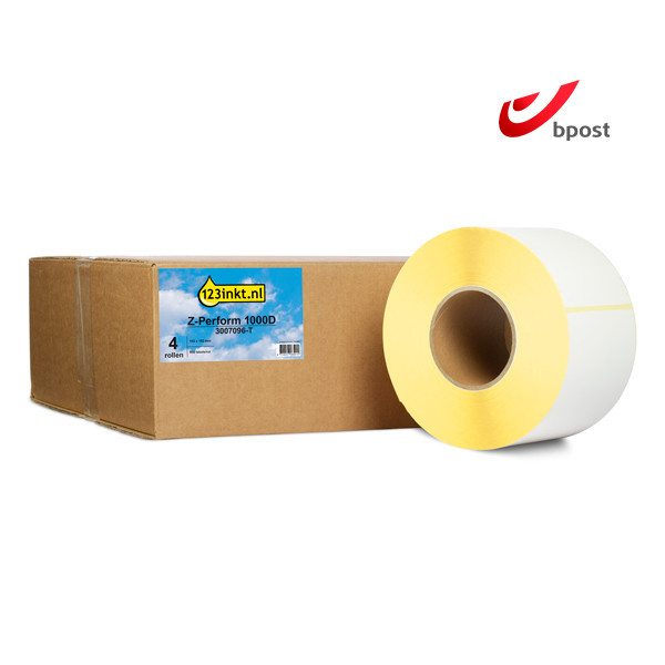 Honeywell Bpost verzendlabels (3007096-T) 102 x 152 mm (4 rollen) 123inkt huismerk 653374 - 1