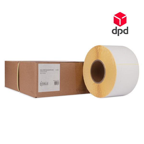 Honeywell DPD verzendlabels (800740-605) 102 x 152 mm (4 rollen) 123inkt huismerk 653442 - 1