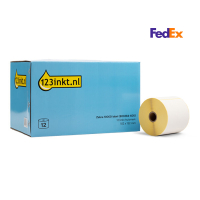 Honeywell FedEx verzendlabels (800284-605) 102 x 152 mm (12 rollen) 123inkt huismerk 653317