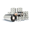 Honeywell I90076-0 inktlint zwart (origineel) 126015 - 1