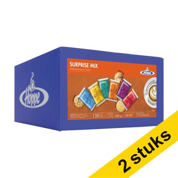 Aanbieding: 2x Hoppe Surprise Mix koekjes (150 stuks) 422863 - 1