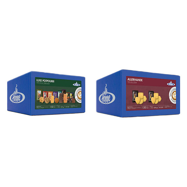 Combi deal: Hoppe Allerhande roomboterkoekjes + Hoppe Luxe Potpourri koffiekoekjes 422874 - 1