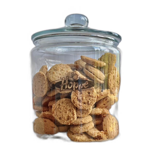 Combi deal: Hoppe Karamel Zeezout Fairtrade koekjes + Hoppe Appel Kaneel Fairtrade koekjes 422879 - 2