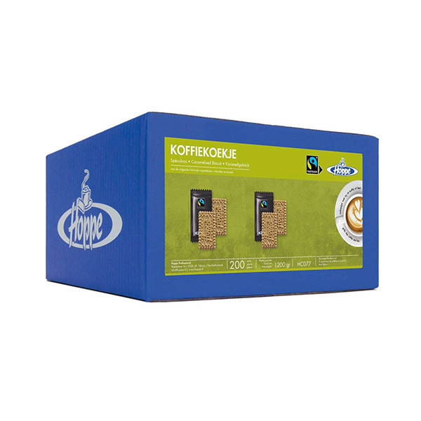 Hoppe Fairtrade Mix koffiekoekjes (150 stuks) HC078 423660 - 1