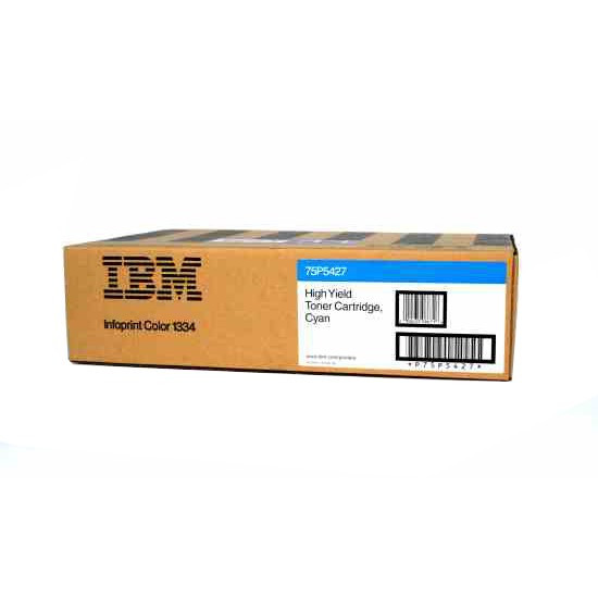 IBM 75P5427 toner cyaan hoge capaciteit (origineel) 75P5427 081156 - 1