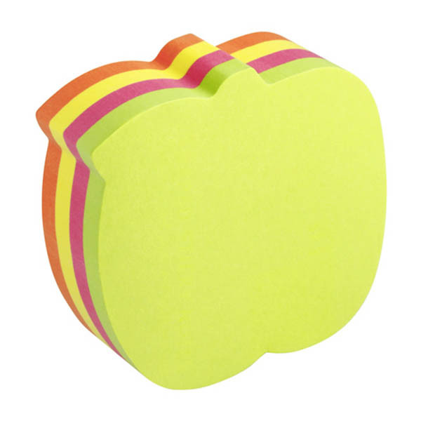 Info Notes zelfklevende notes appel assorti 70 x 70 mm (200 vel) 303234 - 1