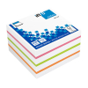 Info Notes zelfklevende notes kubus blanco/kleuren mix 75 x 75 mm (450 vel) 303217 - 1