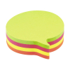 Info Notes zelfklevende notes tekstballon assorti 70 x 70 mm (200 vel)