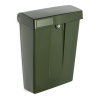 Intersteel brievenbus met slot kunststof groen K010808024 - 1