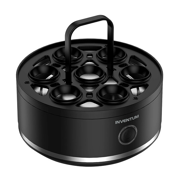 Inventum EK701B eierkoker zwart 828739 - 3