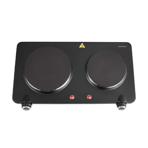 Inventum KP602B elektrische kookplaat zwart 2 pits 828747 - 2