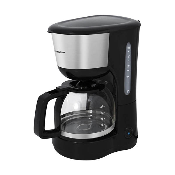 Inventum KZ612 koffiezetapparaat zwart/RVS 1,25 liter 828708 - 1