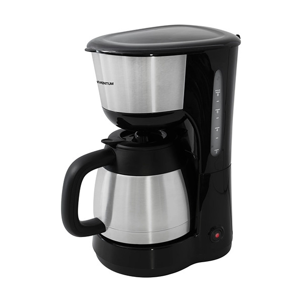 Inventum KZ618 koffiezetapparaat zwart/rvs 1,0 liter 828744 - 1