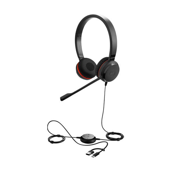 Jabra Evolve2 30 UC Stereo USB bekabelde headset 5399-829-309 361325 - 3