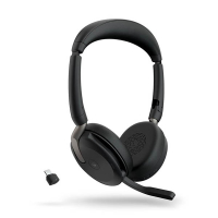 Jabra Evolve2 65 Flex Link380c MS stereo draadloze headset inclusief oplaadstation 401078