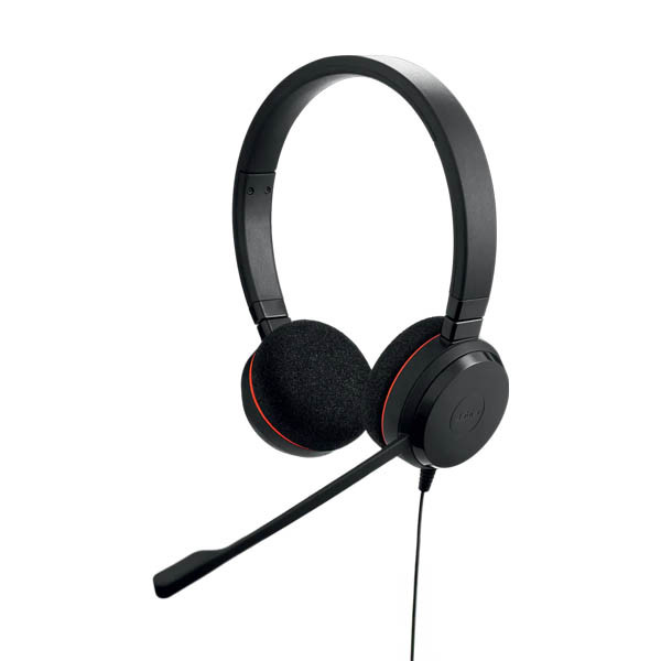 Jabra Evolve 20 MS Stereo bekabelde headset 361322 - 1
