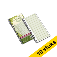 Aanbieding: 10x Jalema things to do today green (80 vel)