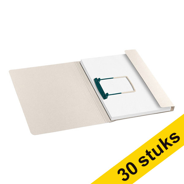 Aanbieding: 3x Jalema Secolor Tree Free clipexmap folio grijs (10 stuks) 234830 - 1