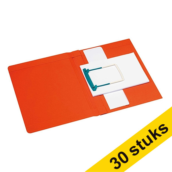 Aanbieding: 3x Jalema Secolor clipexmap plus A4 rood (10 stuks) 234819 - 1