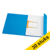 Aanbieding: 3x Jalema Secolor clipmap Folio blauw (10 stuks) 234618 - 1