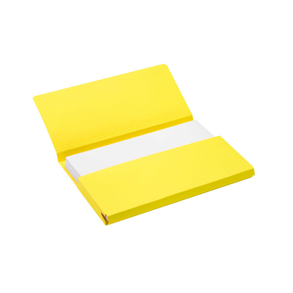 Jalema Secolor Pocket-file kartonnen dossiermappen geel A4 (10 stuks) 3123306 234682 - 1