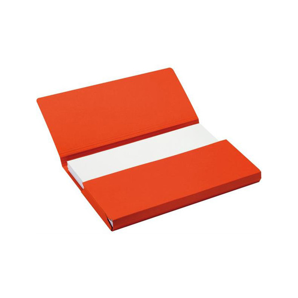 Jalema Secolor Pocket-file kartonnen dossiermappen rood folio (10 stuks) 3123815 234691 - 1