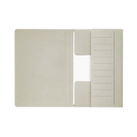 Jalema Secolor kartonnen 3-klepsmap grijs folio XL (10 stuks) 3183807 234713