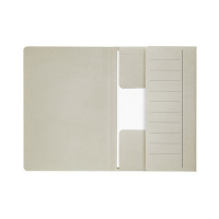 Jalema Secolor kartonnen 3-klepsmap grijs folio XL (10 stuks) 3183807 234713