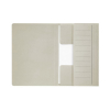 Jalema Secolor kartonnen 3-klepsmap grijs folio XL (10 stuks)