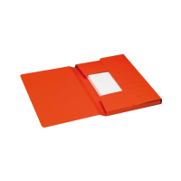 Jalema Secolor kartonnen 3-klepsmap rood folio XL (10 stuks) 3183815 234715