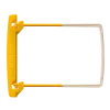 Jalema archiefbinder clip geel/wit (10 stuks)