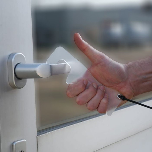 Jalema handsfree deuropener plexiglas (4 stuks) 234752 - 1