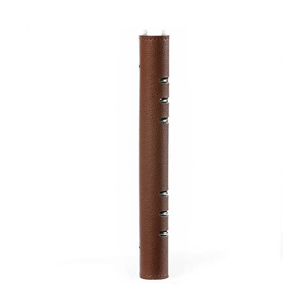 Kalpa A5 clipbook organizer met weekagenda met uurindeling hazelnootbruin (1 week per 2 pagina's) 2-talig 262571 - 3