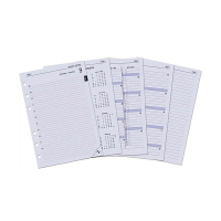 Kalpa A5 dagagenda met uurindeling 2027 navulling (1 dag per pagina) 2-talig 263558