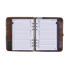 Kalpa A5 organizer met weekagenda met uurindeling hazelnootbruin (1 week per 2 pagina's) 2-talig 406191 - 4
