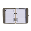 Kalpa A5 organizer met weekagenda met uurindeling nerf grijs (1 week per 2 pagina's) 2-talig 406160 - 1