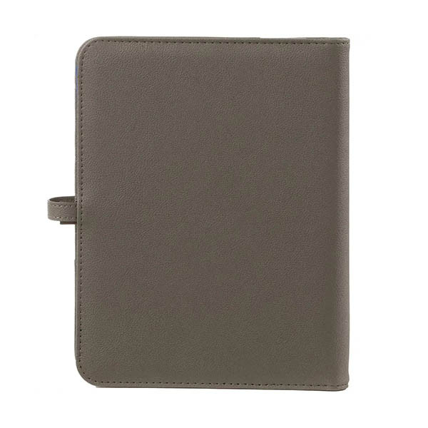 Kalpa A5 organizer met weekagenda met uurindeling nerf grijs (1 week per 2 pagina's) 4-talig 406160 - 2