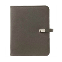 Kalpa A5 organizer met weekagenda met uurindeling nerf grijs (1 week per 2 pagina's) 4-talig 406160
